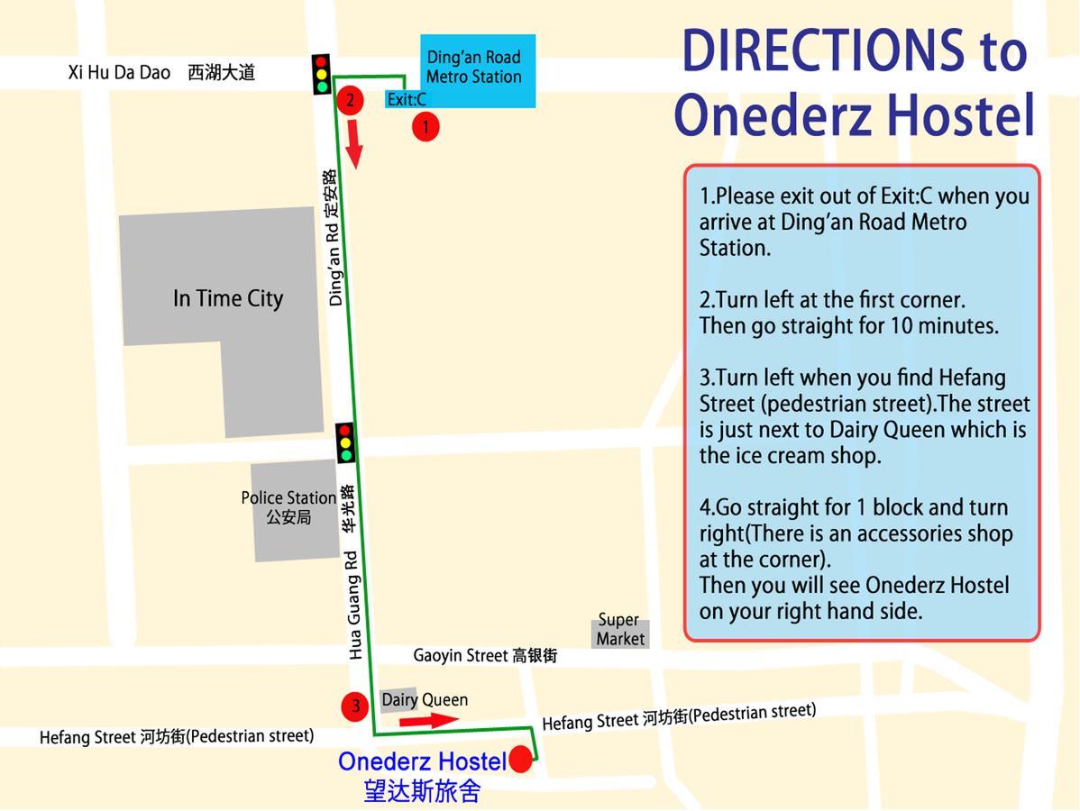 Onederz Hostel Hangzhou Luaran gambar